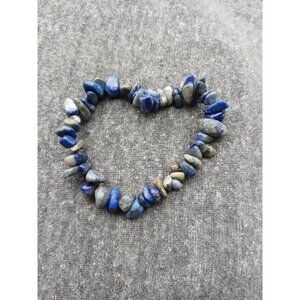 Lapis Lazuli Chipped Bracelet